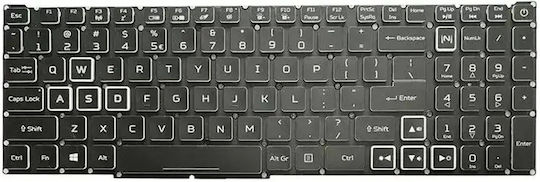 Tastatur Acer Nitro 5 AN515-45 RGB Hintergrundbeleuchtung US Mentor Premium