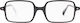 Snob Milano Camparino Snv242 001z Unisex Acetate Square Black Magnetic Clip-On Sunglasses Prescription Eyeglass Frames