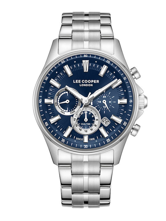 Lee Cooper Men's Watch 42mm Battery with Silver...