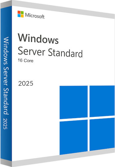 Windows Server 2025 Standard 16 Core Ηλεκτρονική Άδεια