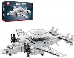 Reobrix Set De Construcție Avion Militar E-2 Hawkeye Awacs Colecție Avioane De Alertă Timpurie 33029 14+ Reobrix Set De Construcție Avion Militar E-2 Hawkeye Awacs Colecție Avioane De Alertă Timpurie 33029 14+