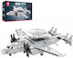 Reobrix Set De Construcție Avion Militar E-2 Hawkeye Awacs Colecție Avioane De Alertă Timpurie 33029 14+