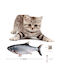 Interactive Plush Fish-shaped Cat Toy Catnip 2 Pcs