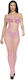 Fishnet Bodytockings Pink
