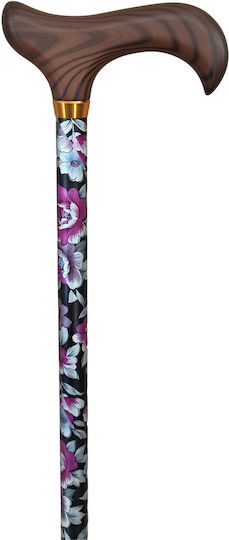 Baston Din Aluminiu Cu Înălțime Reglabilă Model Floral Garcia 402