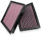 Porsche 911 992.2 3.0 H6 Carrera Series 25-26 Dna Air Filter Set P-prc30s24-01-set Porsche 911 992.2 3.0 H6 Carrera T 25-26