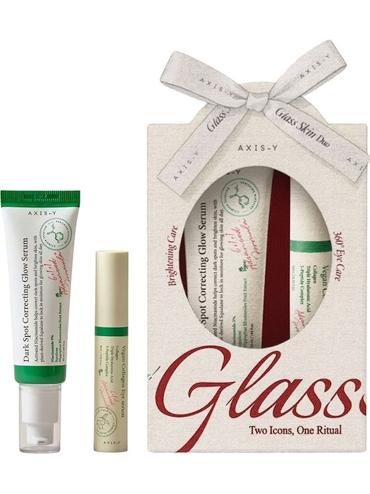 Axis-y Glass Skin Duo Комплект за грижа за кожата за Хидратация Axis-y Glass Skin Duo Комплект за грижа за кожата за Хидратация