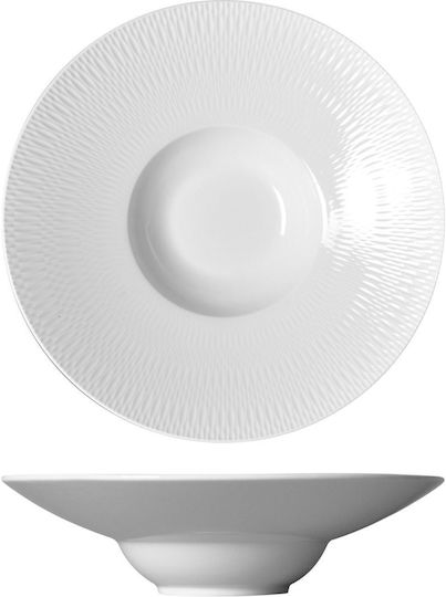 Prestige Teller Suppe aus Porzellan mit Durchmesser 27cm 2Stück