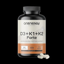 OnEnergy D3 + K1 + K2 Витамин 180 капси
