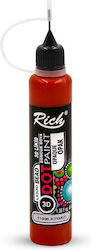 Rich 40ml 3d Dot Paint Red