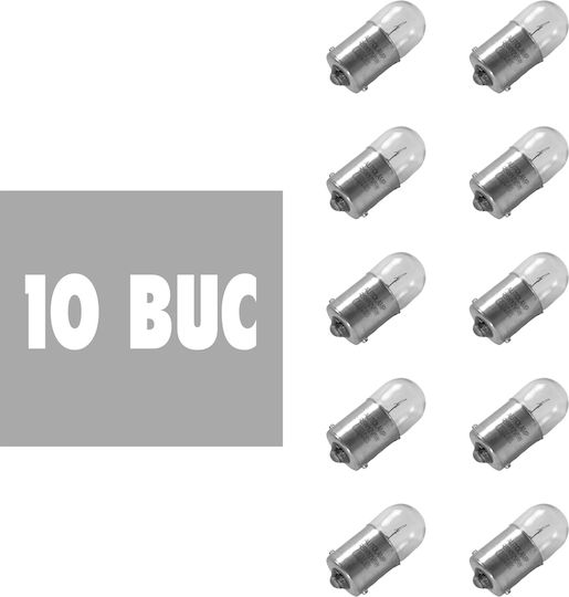 Bec Auto R5w Ba15s 12v 5w Set 10 CarGuard