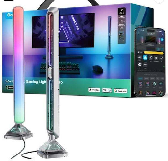 Govee Smart Декоративно Осветително Тяло LED RGBIC Бар 2 бр Govee Smart Декоративно Осветително Тяло LED RGBIC Бар 2 бр