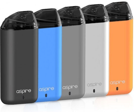 Aspire Minican Pod Kit 2ml με Ενσωματωμένη Μπαταρία 350mAh Grey