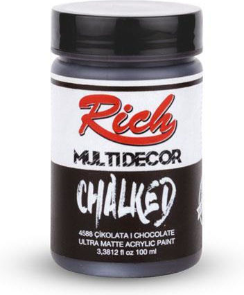 Rich Chalk Paint 100ml 3645 Chocolate