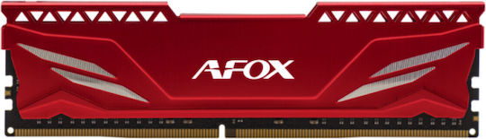 Afox XMP2 Red DDR4 με Module 1x16GB και Ταχύτητα 3200 για Desktop