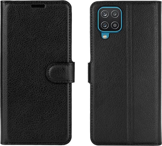 Enkay Book Tempered Glass Black (Galaxy M12)