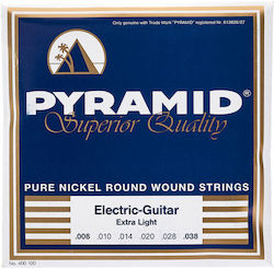 Șiruri De Chitară Electrică 008-038 Pyramid Șiruri De Chitară Electrică 008-038 Pyramid