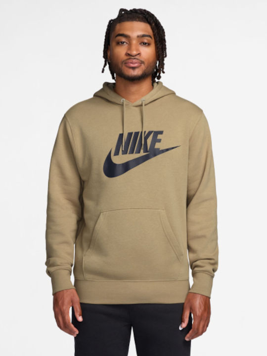 Nike Beige Hoodie Sweatshirt