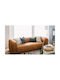 Dreisitzer Sofa Orange 240x95x80cm