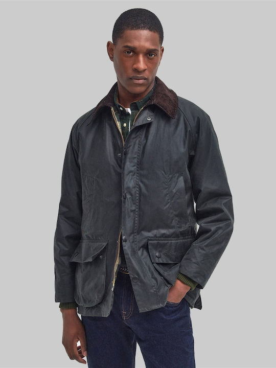 Barbour Bedale Wax Μπουφάν Μπλε
