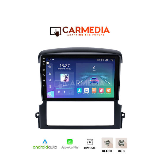 Carmedia Car Audio System for Kia Sorento 2006-2009 Bluetooth USB Wi-Fi GPS Apple CarPlay Android Auto with 12.3 Inch Touch Screen