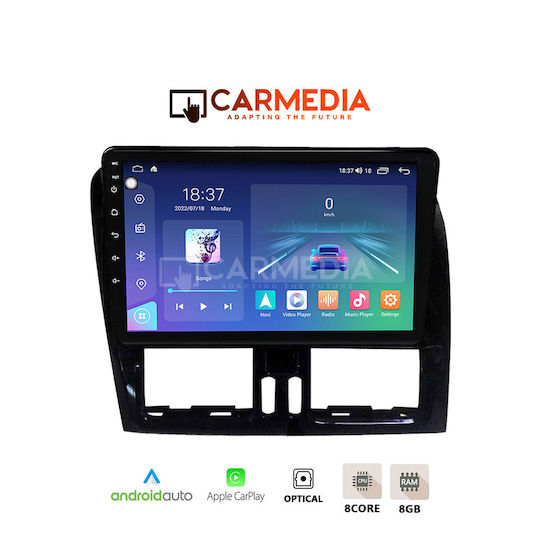 Carmedia Car Audio System for Volvo XC 60 2009-2017 (Bluetooth/USB/WiFi/GPS/Apple-Carplay/Android-Auto) with Touch Screen 12.3"