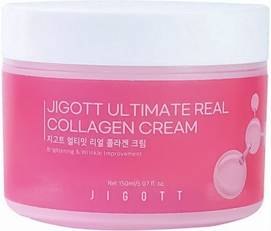 Jigott Ultimate Real Хидратиращ Крем За Лице С Колаген 150ml