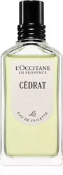 L’occitane Cédrat Eau De Toilette Men Capacity Ml 50