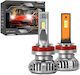Lămpi Autoturismului H11 / H7 / HB3 / HB4-9006 / H4 LED 6000K Alb rece 50W 2buc