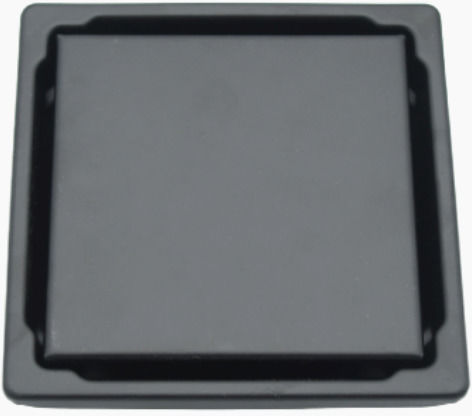 DuscheLine Channel Shower with Output 100mm Black