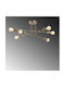 Rustic Mount Ceiling Light Luxurious Chandelier Design 66x27cm