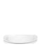 Atlas Melamin Servierplatte Oval Melamin Weiß 34x26cm 1Stück