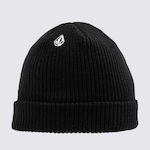 Volcom Beanie Beanie Knitted in Black color
