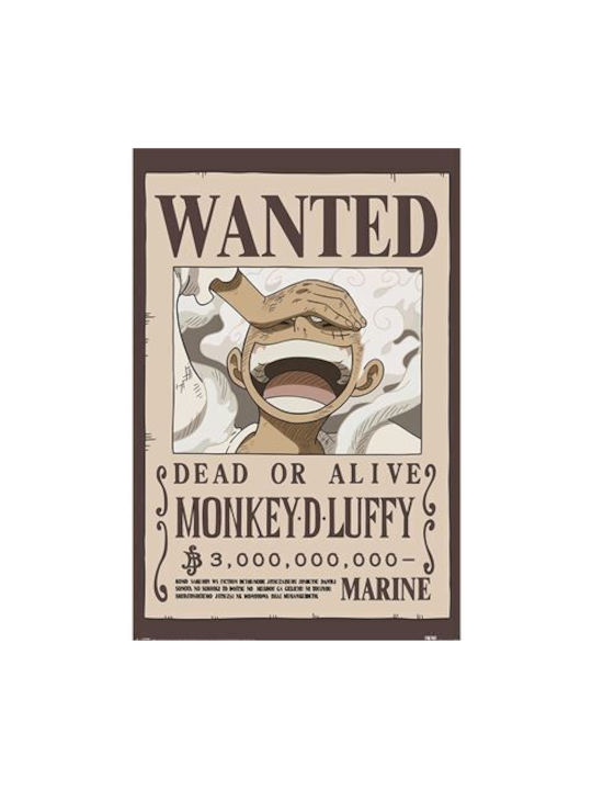 Poster One Piece Wanted Luffy 61x91,5cm Pp2501058