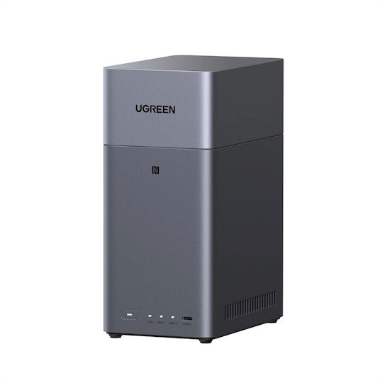 Ugreen DH2300 NAS Кула с 2 слота за HDD/SSD