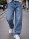 Pantaloni Jeans pentru Bărbați Denim