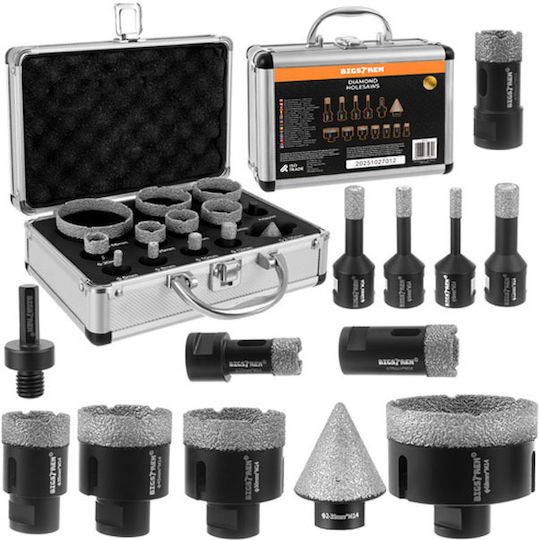 Bigstren Diamond Hole Saw Set for Metal and Tile 1819gr