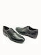 Leder Herren Freizeitschuhe Schwarz