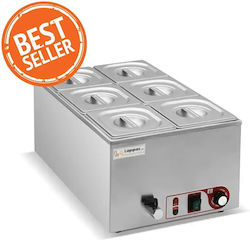Lappas Ηλεκτρικό Μπεν Μαρί 1.2kW με Χωρητικότητα xGN1/6