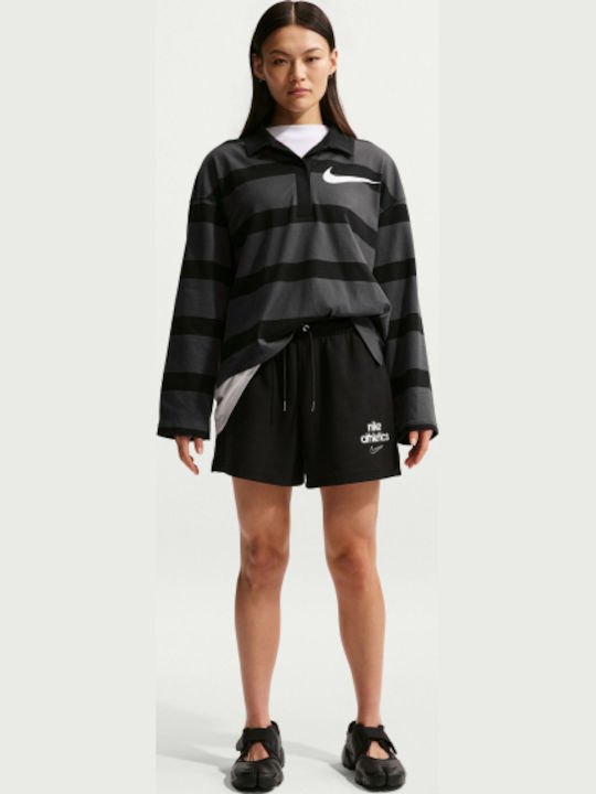 Nike Boyfriend Γυναικείο Σορτς Μαύρο