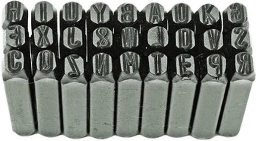 20971 Stamped Letters Hand Tool
