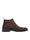 Suede Chelsea Herrenstiefel Braun