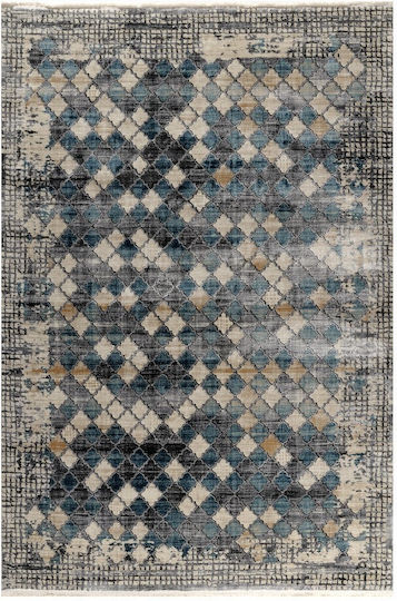 Tzikas Carpets Serenity 31368 Σετ Μοντέρνα Χαλιά Κρεβατοκάμαρας Γκρι 133-0-355-31638-095 3τμχ