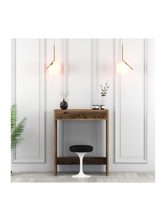 Μίνι Τραπέζι Μακιγιάζ Καρυδιά Καρυδιά 70x84x71cm