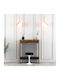 SteweHome Schminktisch mit Spiegel aus Walnuss Walnuss 70x84x71cm