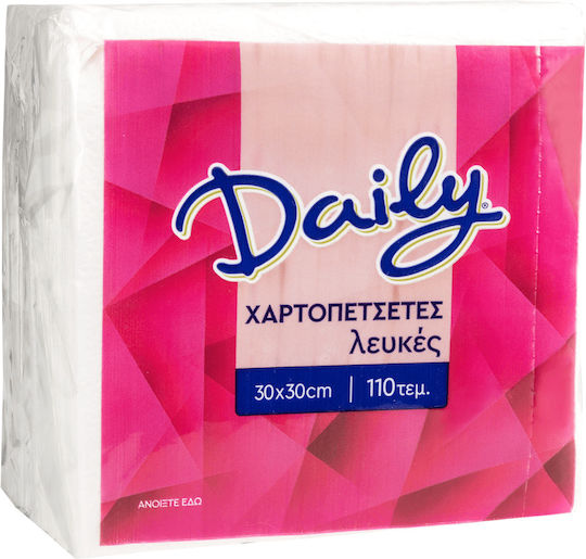 Daily Servietten 1 Packung Weiße 190gr 5202107002641