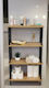 Bathroom Cabinet 4 Shelves Practical Elegant Oa...