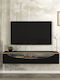 TV Stand Gieza Black 120x29.6x23.8cm