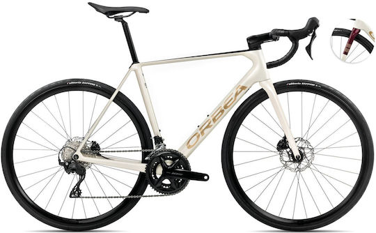 Orbea Orca M30 28" 2025 Бежов Колело Улично осветление с Скорости