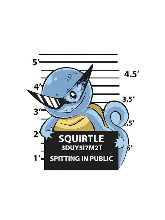 Poster Pokemon Squirtle Mugshot An161 21cm X 30cm